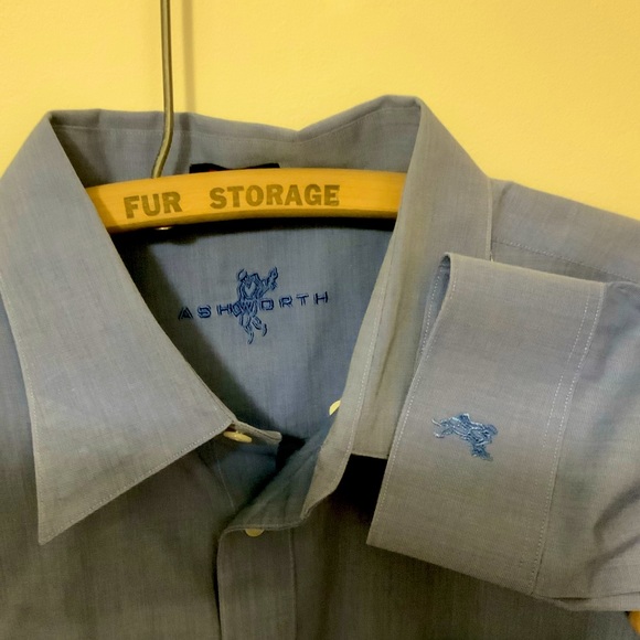 Big & Tall Fit Long sleeve Button Down Shirt - Picture 4 of 4